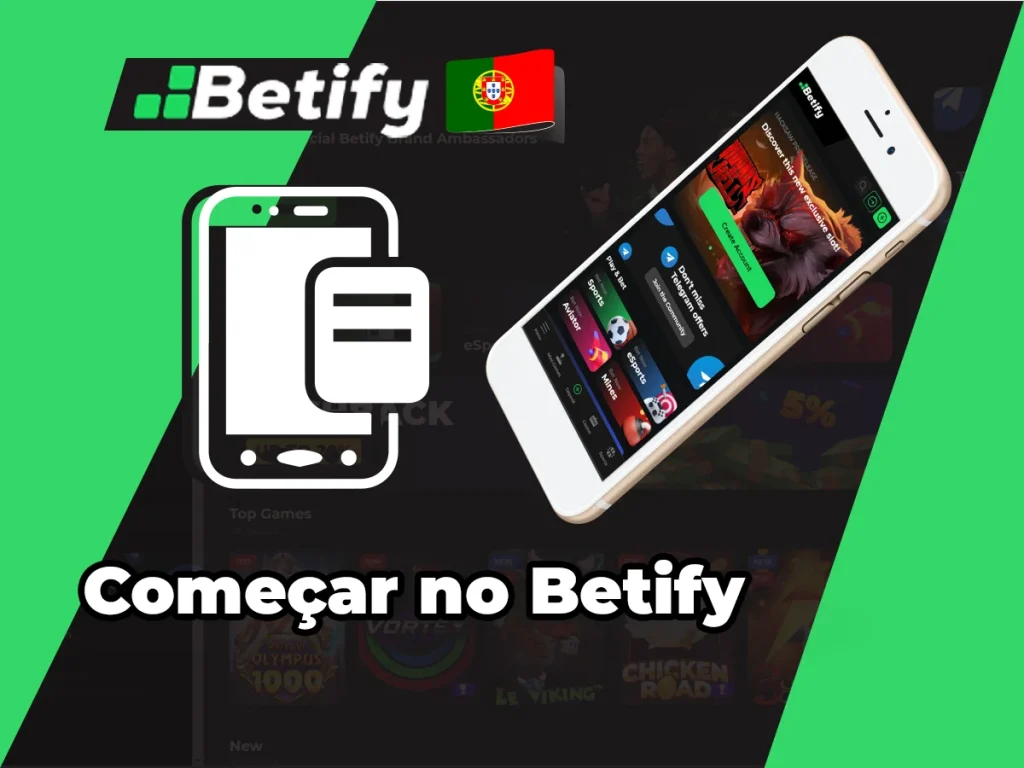 Como começar com a aplicação Betify