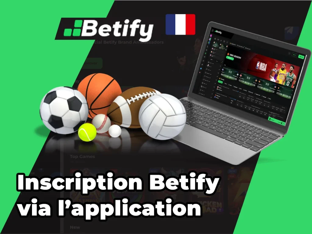 Comment s'inscrire sur Betify via l'application mobile