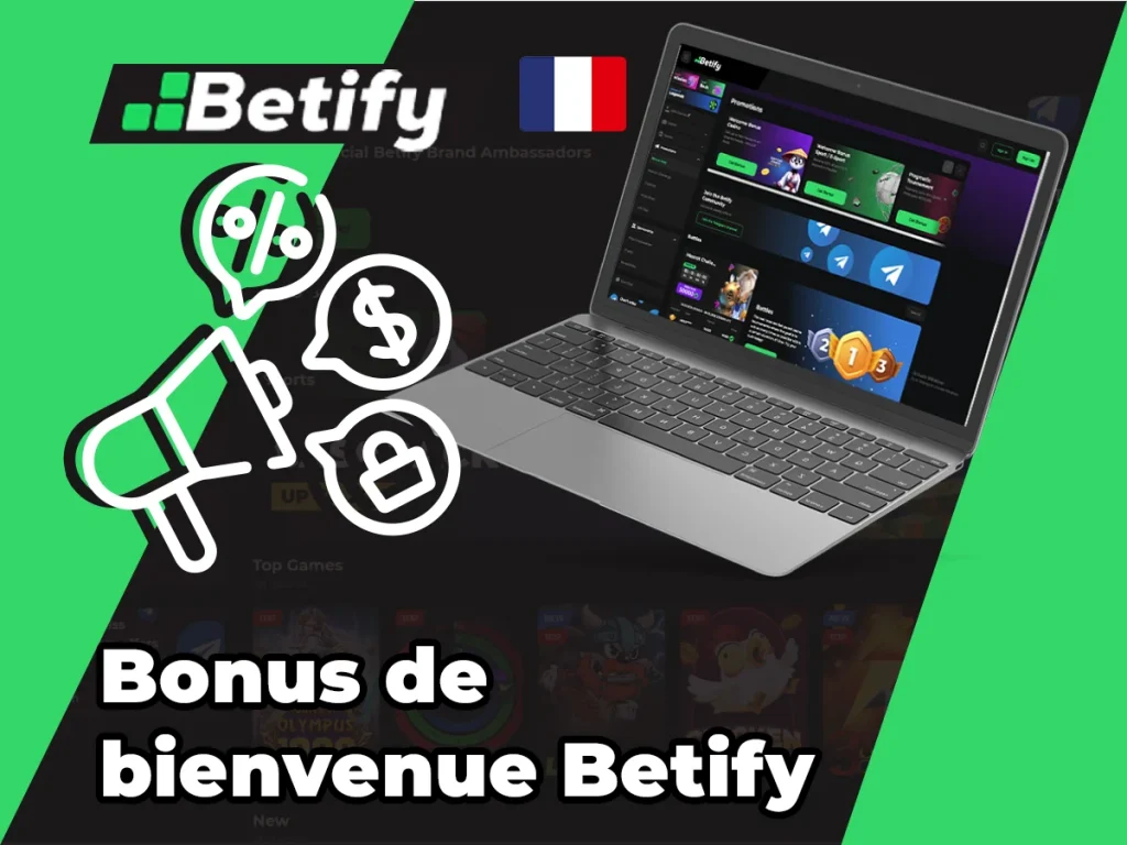 Bonus de bienvenue Betify